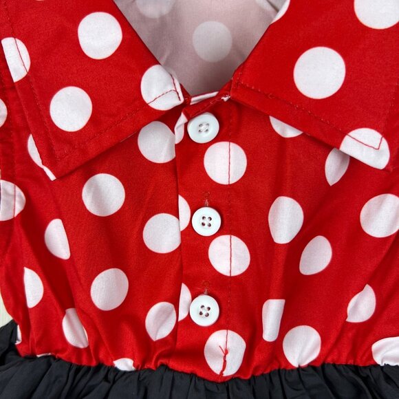 PatPat Polka Dot Flutter Dress *No Belt* - Picture 2 of 11